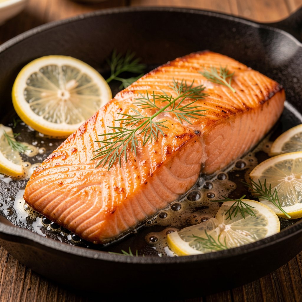 Pan-Seared Salmon with Perfectly Crispy Skin