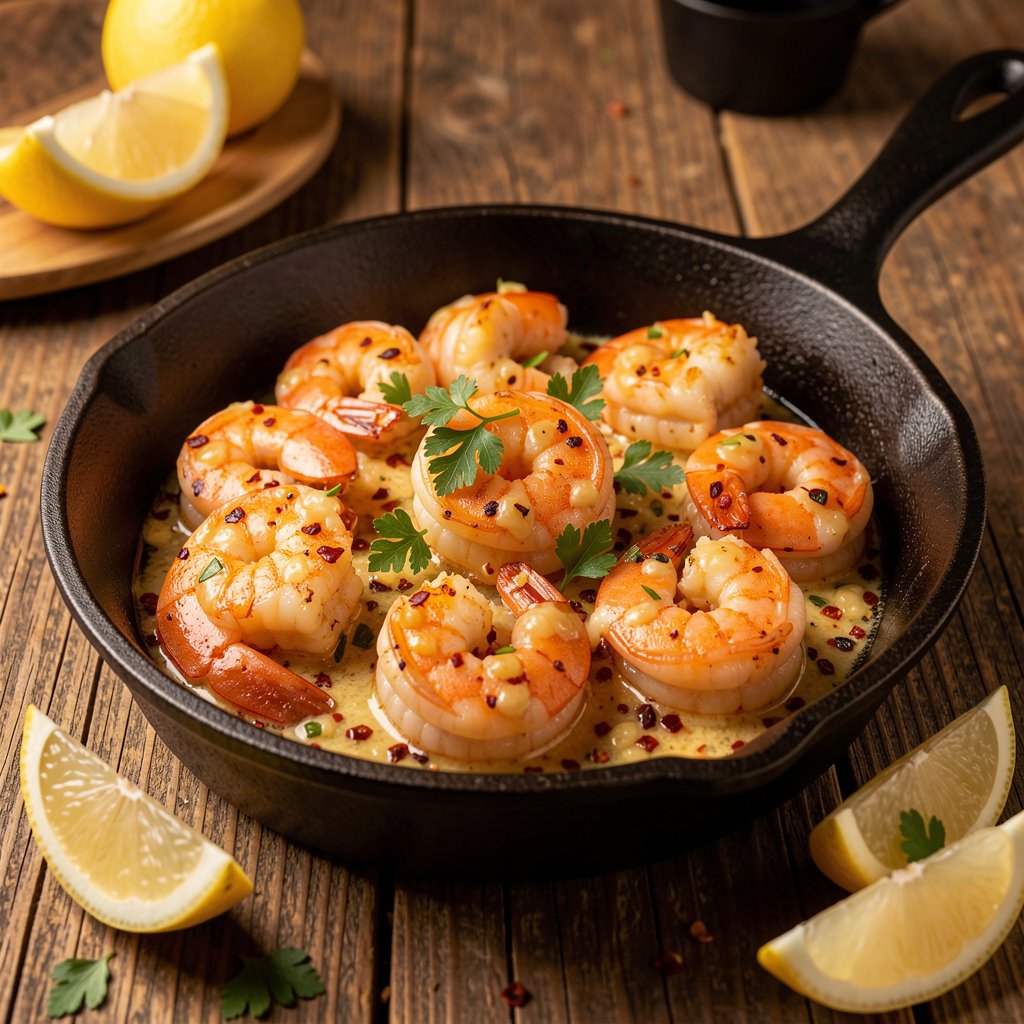 Florida Garlic Butter Shrimp — 15-Minute Skillet